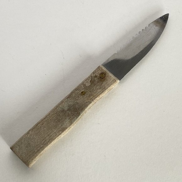 Scotchline Fishing Knife Serrated Shucking Fillet Scaler Fish Stainless Steel 8” - Picture 4 of 5